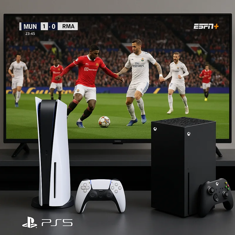 Game Consoles Illustration